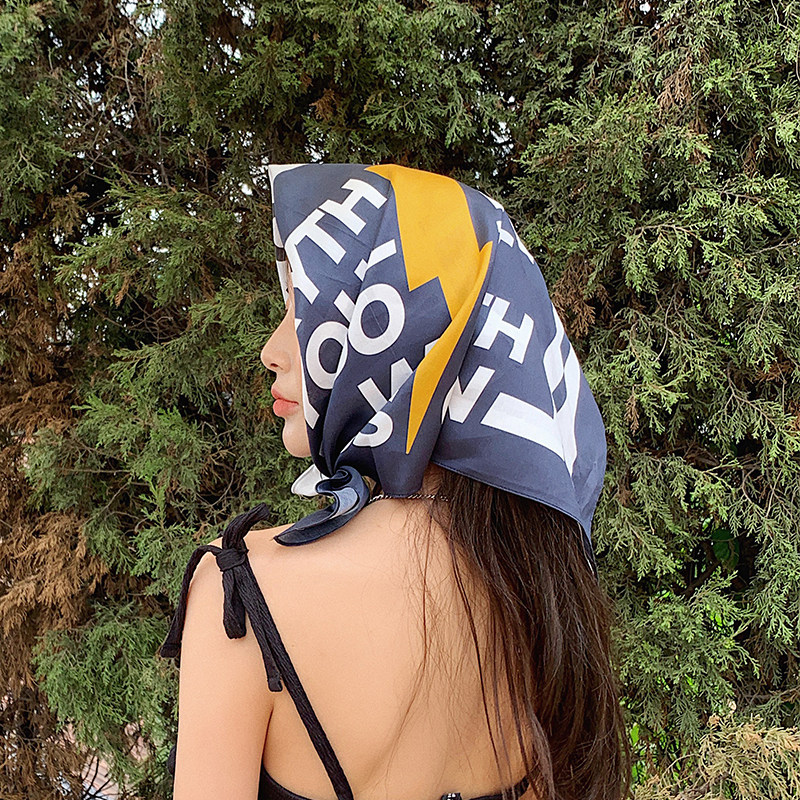 披肩围巾男士春秋美式丝巾女夏季防晒头巾发带嘻哈裤巾70方巾抹胸,淘宝优惠券,粉丝福利购,淘宝优惠卷