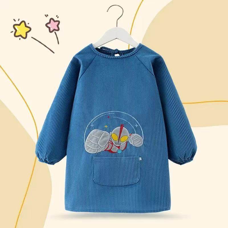 加长款儿童罩衣宝宝防水防脏加大反穿衣画画衣女孩长围裙冬天长袖,淘宝优惠券,粉丝福利购,淘宝优惠卷