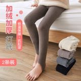 Утепленные детские колготки, бархатные удерживающие тепло леггинсы