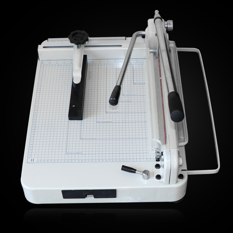 宝预868A3手动切纸机重型厚层裁纸机A3裁纸刀A4切纸刀纸张切刀标书裁切机书本修边机不干胶切割机切割器裁刀-图1