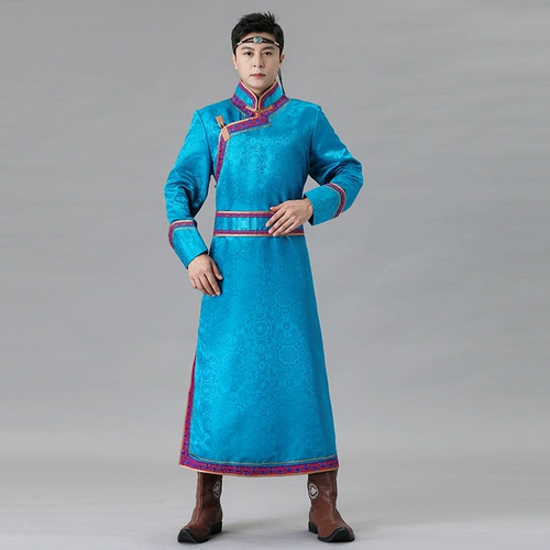 Новая монгольская одежда мужская этническая форма меньшинства
