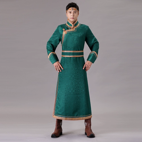 Новая монгольская одежда мужская этническая форма меньшинства