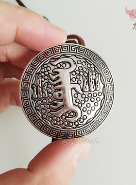 蒙古族复古项链手工蒙古元素通用