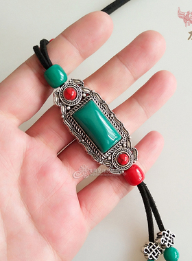 蒙古元素特色女士项链复古沙滩裙