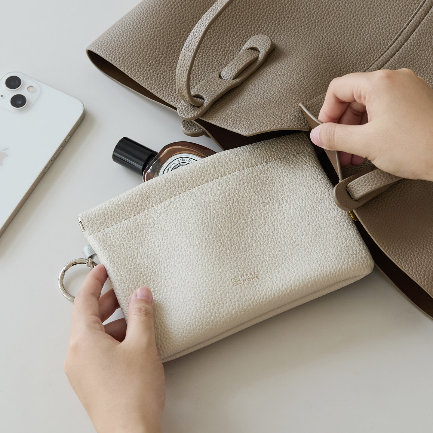 米立风物自动闭合收纳包袋多功能便携小杂物包口红耳机钥匙弹片包,淘宝优惠券,粉丝福利购,淘宝优惠卷