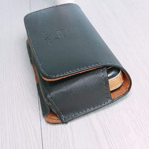 挂腰手机套穿皮带老式横款跨腰手机包别腰式通用手机壳腰包男单层 - 图3