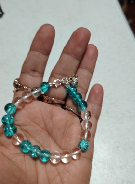 8mm琉璃珠纯手工手串男女通用女生盘玩送闺蜜礼物