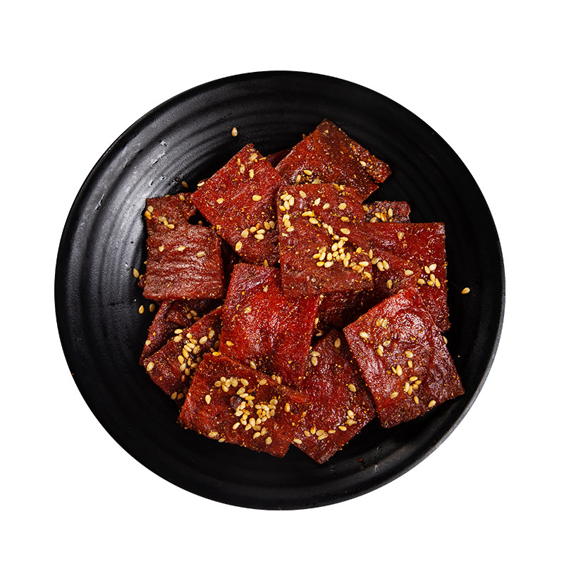 200g靖江特产肉铺干孜然味猪肉脯 千惠猪肉类