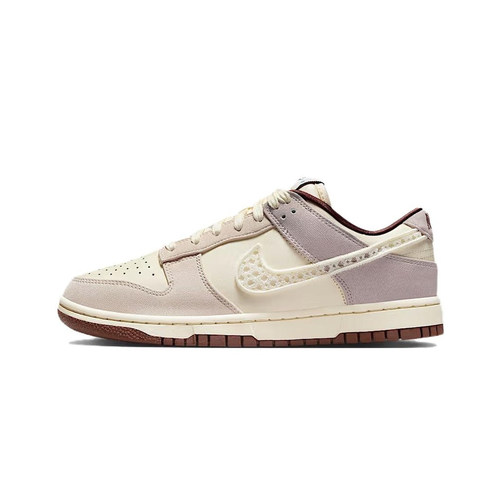 耐克女鞋Nike Dunk Low 米棕 女子复古休闲运动板鞋 IH7353-010 - 图3