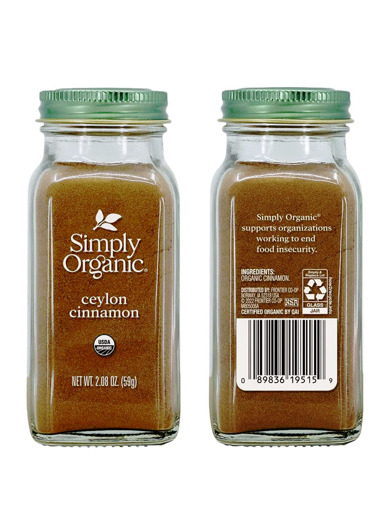 现货美国Simply Ceylon Cinnamon锡兰肉桂粉斯里兰卡有机肉桂粉-图3