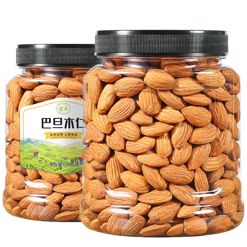 Badanmuren almond nuts canned badamu 500g dried fruit pregn - 图3