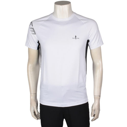 BIEM.L.FDLKK比音勒芬男装正品夏季新款纯色条纹休闲短袖T恤清仓 - 图2