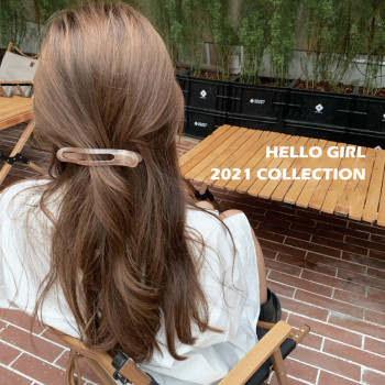 ປັກຜົມແບບ elegant ແລະ lazy, duckbill clip, clip hair, temperament hairpin, shark clip, headband, ເຄື່ອງປະດັບຜົມ