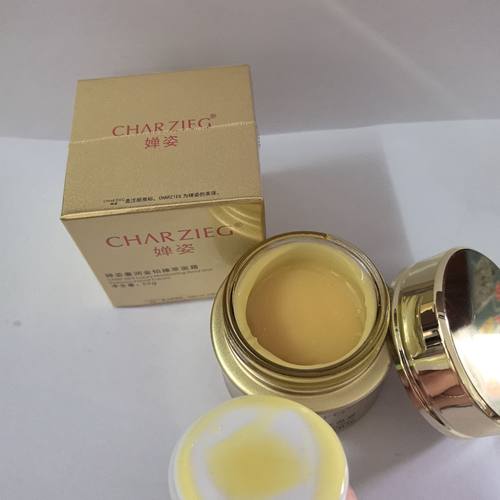 婵姿奢润金铂臻萃面霜奢华金铂时光面霜50G细纹紧肤弹性化妆正品 - 图0