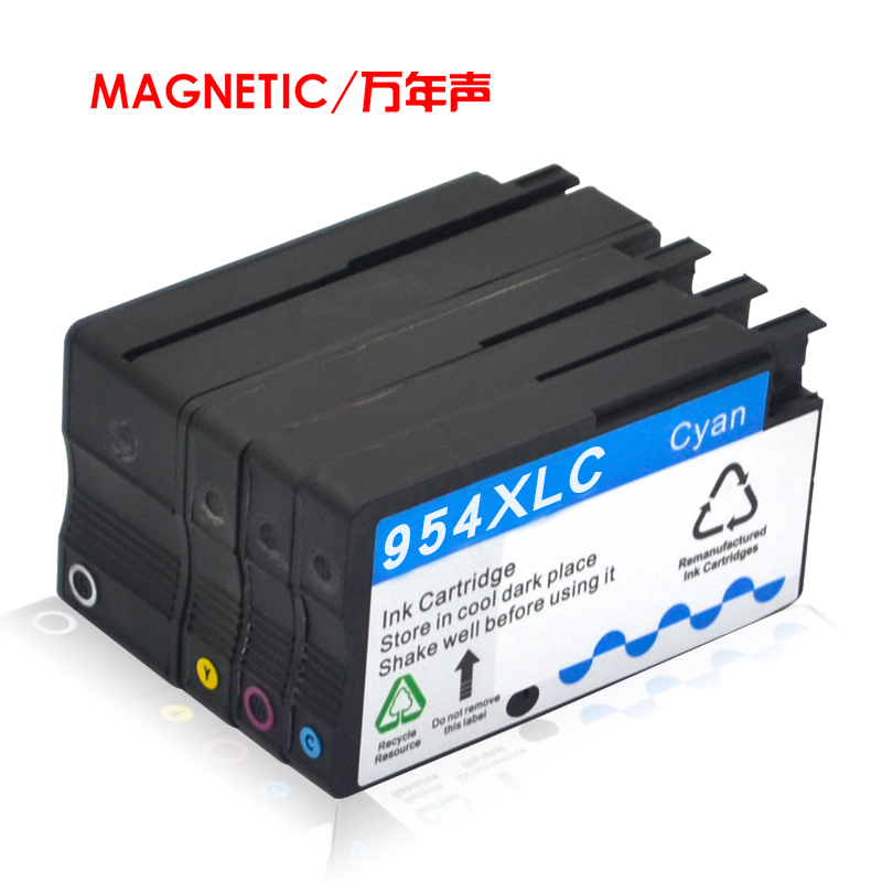 MAG适用 HP954墨盒 HP958Xl黑色墨水盒 惠普HP 7740 8210 8710 8720 8730 彩色喷墨照片打印机墨盒油墨水盒 - 图0