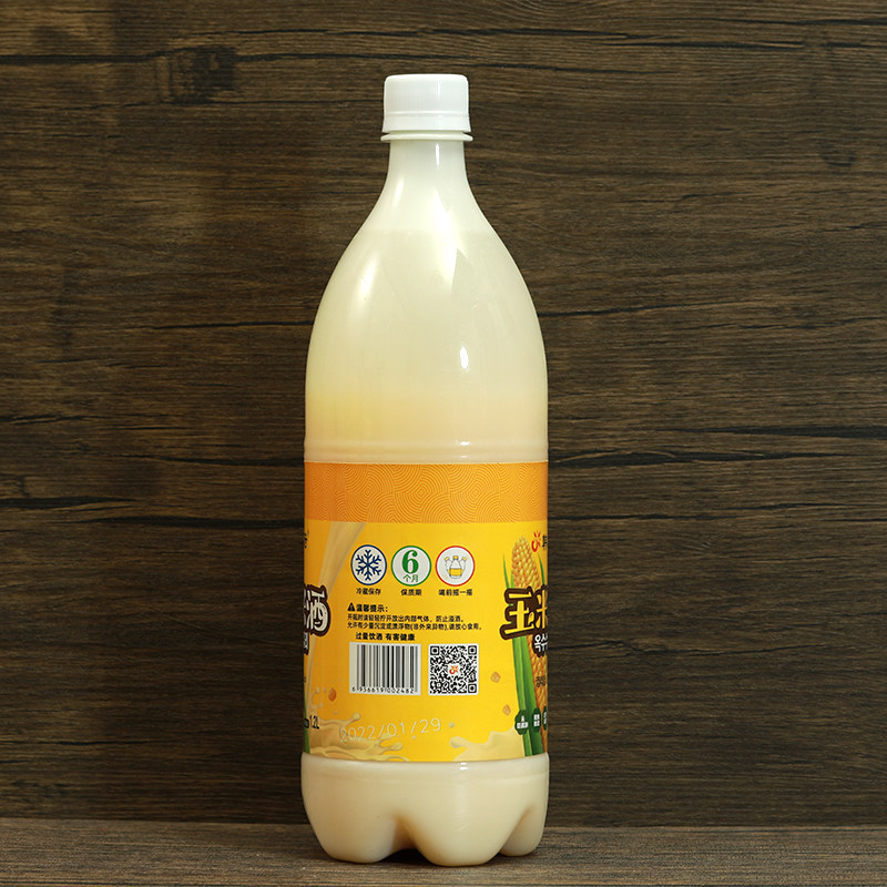 韩食府延边朝鲜族糯米酒玉米酒农家自酿 延吉小木屋米酒 1瓶包邮,淘宝优惠券,粉丝福利购,淘宝优惠卷