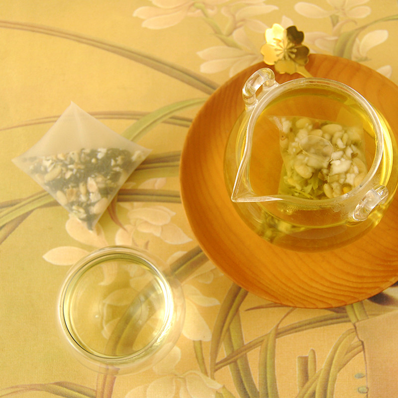 三清茶|梅花松子佛手碧螺春茶 疏肝解郁养胃理气 花草纪元养生茶