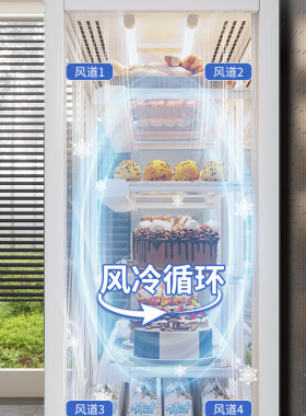 立式蛋糕柜风冷展示柜
