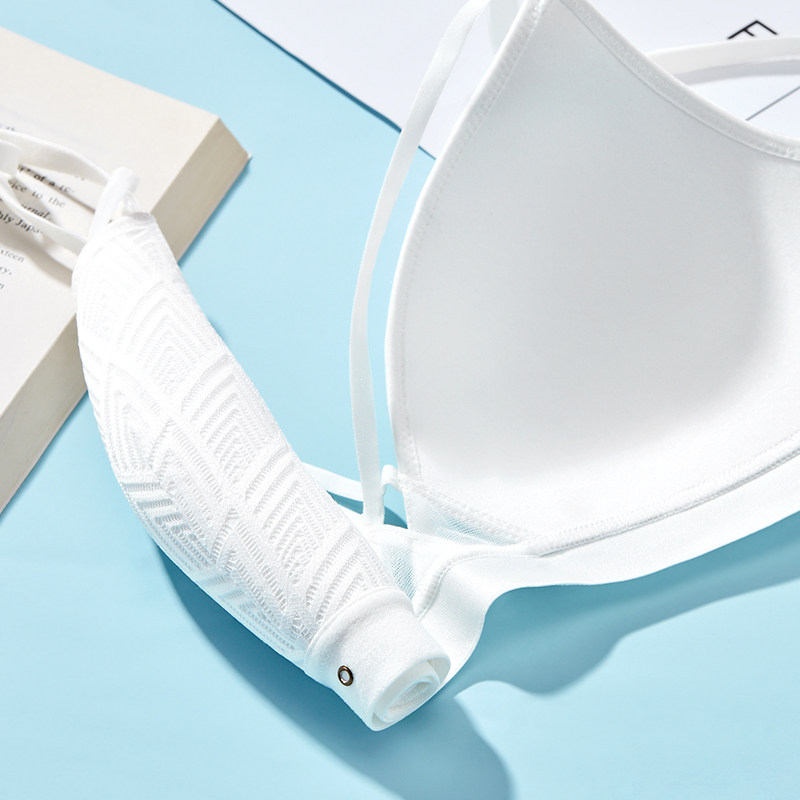 兰卓丽无钢圈薄款聚拢小胸三角杯 兰卓丽文胸