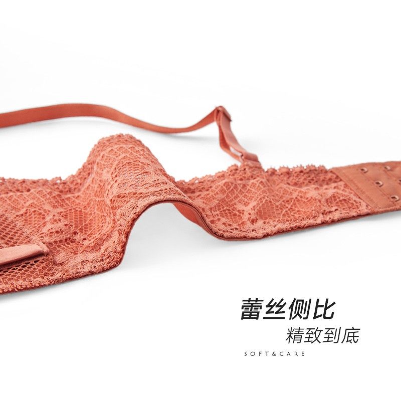 兰卓丽商场同款小胸聚拢无钢圈文胸 兰卓丽文胸