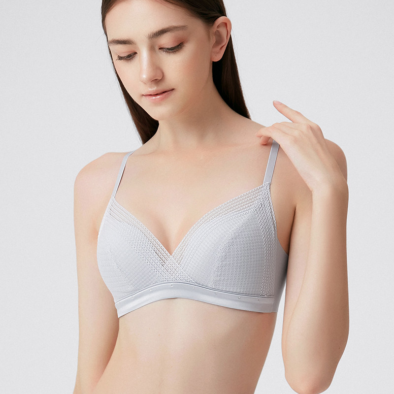 兰卓丽商场同款女无钢圈性感文胸 兰卓丽文胸