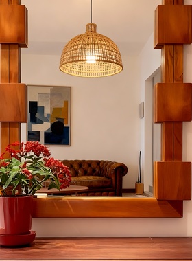 木质几何雕刻玄关挂墙装饰摆件