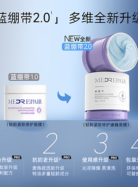米蓓尔蓝绷带涂抹面膜小样6g/袋