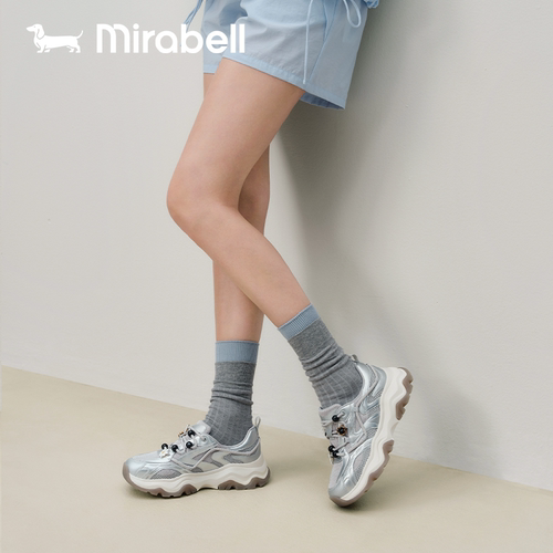 【月光流萤】Mirabell2026春新款女鞋女舒适运动鞋休闲鞋B7N11AM6 - 图1