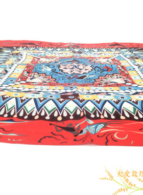敦煌壁画真丝小方巾55cm