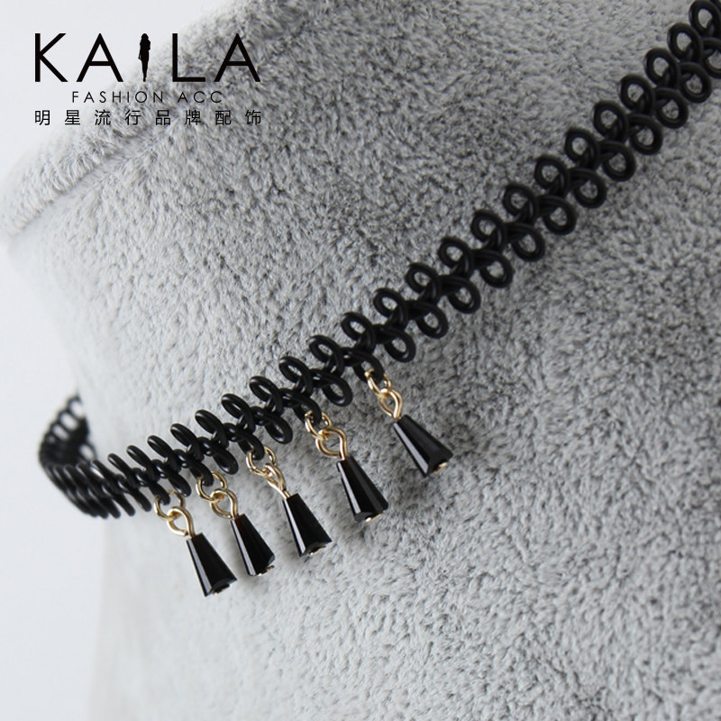 kaila安娜苏女韩国气质森女项圈 kaila项链