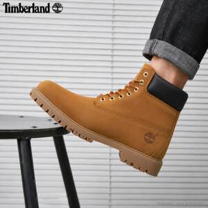 Timberland添柏岚踢不烂大黄靴男鞋登山靴子高帮马丁靴男士工装靴