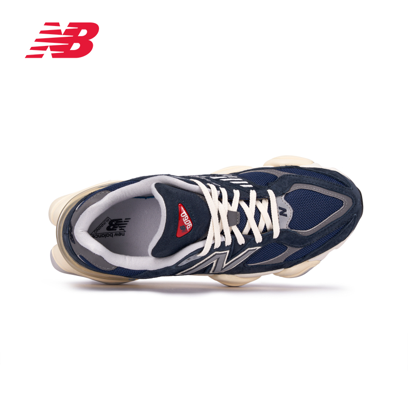 New Balance NB官方奥莱 男女情侣鞋夏季千禧小象蹄老爹鞋9060EC - 图1