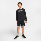 Nike, лонгслив для мальчиков для тренировок, демисезонное быстросохнущее приятное телу термобелье, подходит для подростков