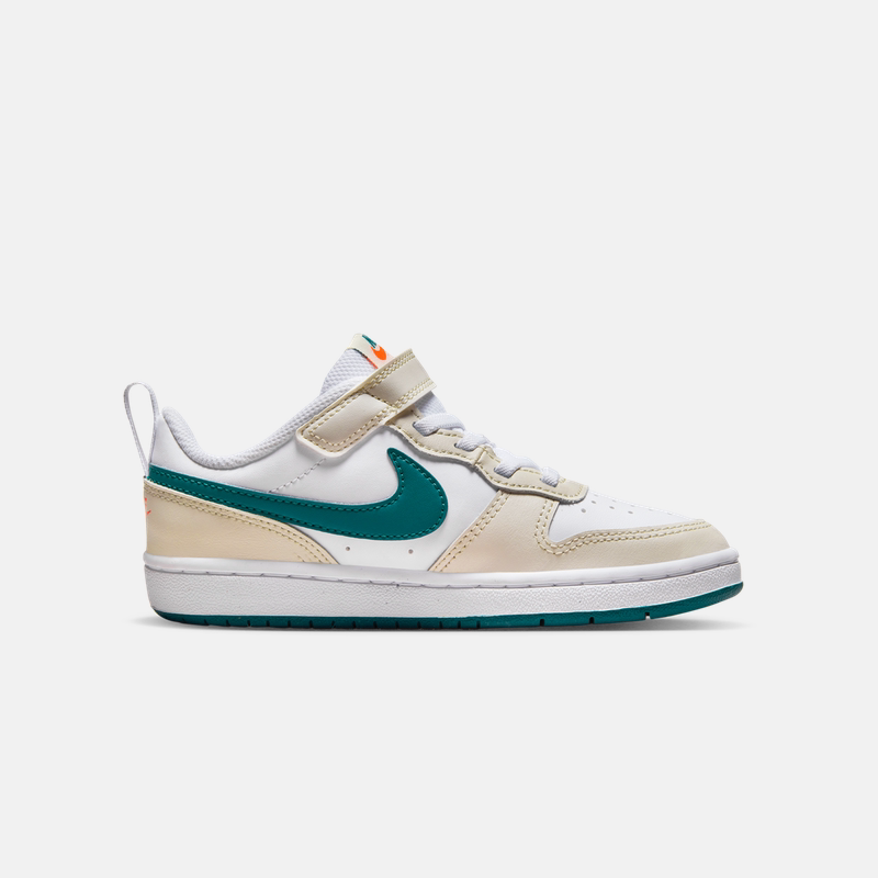 Nike耐克官方男女童COURT幼童运动鞋魔术贴冬板鞋低帮支撑BQ5451