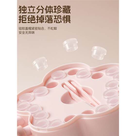 Baby teeth storage box for boys and girls