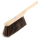 Long-handled bed sweeping brush to clean soft-bristled bed quilts