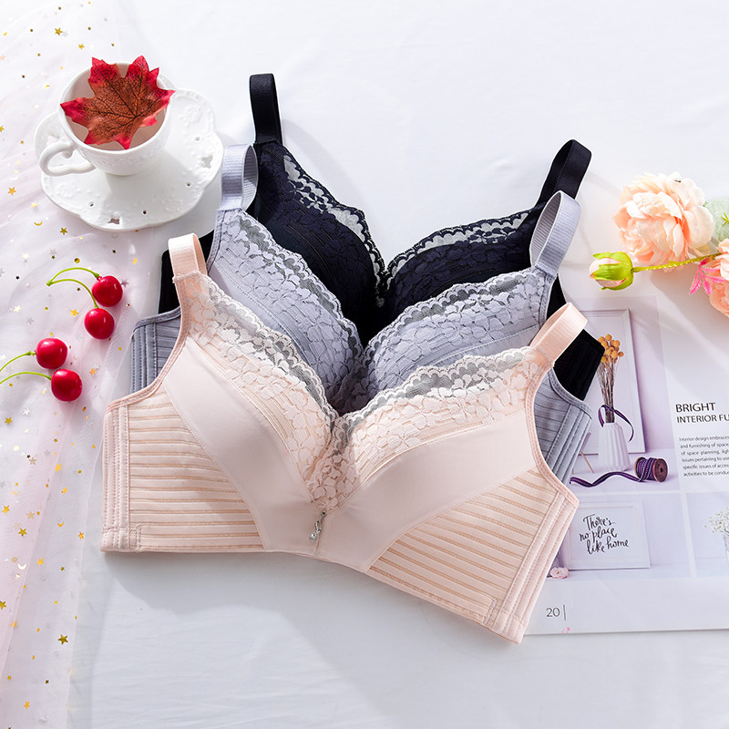 内衣无钢圈小胸聚拢 俞兆林优格文胸