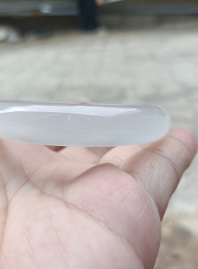 特价巴西纯天然朱砂白底玛瑙手镯中宽加厚水润饱满女环礼317