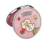 Свежее складное двусторонное милое портативное мультяшное зеркало для школьников