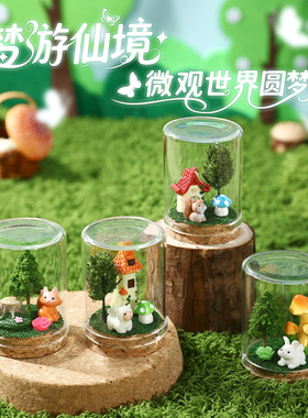 微观世界圆梦瓶漂流瓶生态瓶