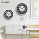 Wall clock with high appearance and decoration