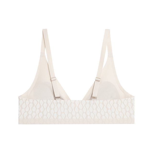AIMER CHUANG mail 5 underwear women's V-neck front buckle without rims medium mold cup bra CA172021