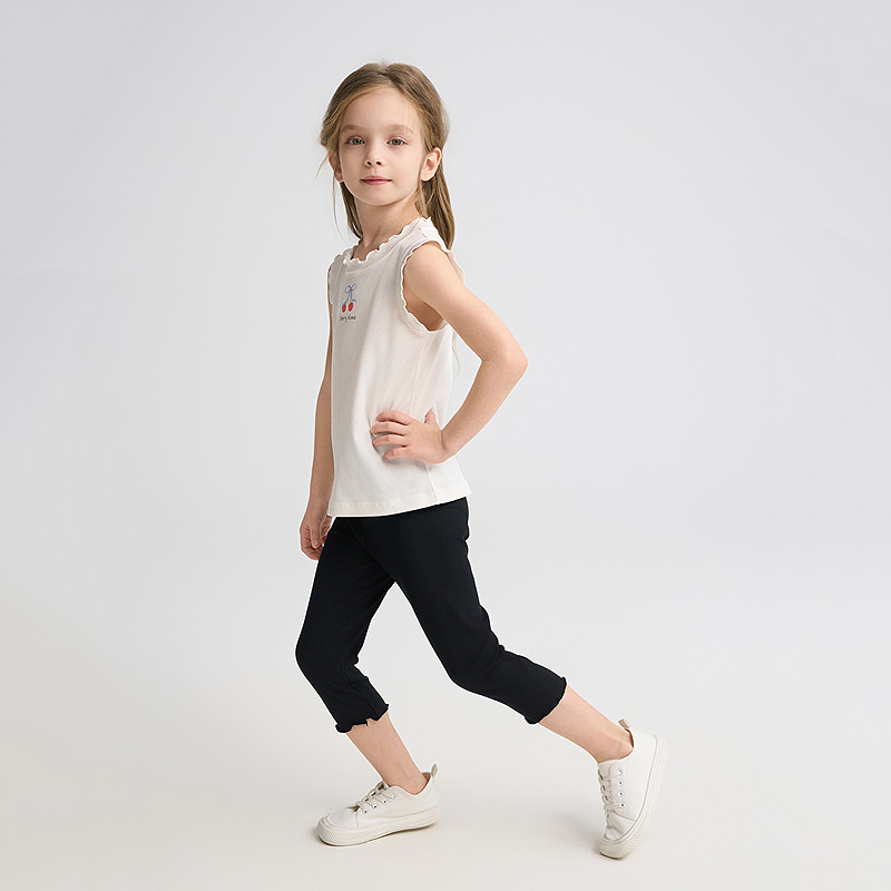 爱慕儿童奶皮衣甜美随行夏女孩3A抗菌A类七分打底裤AK182H942,淘宝优惠券,粉丝福利购,淘宝优惠卷