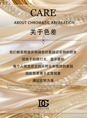 【碧海之心】Pomeyado设计款轻奢蓝色玫瑰切项链F0378