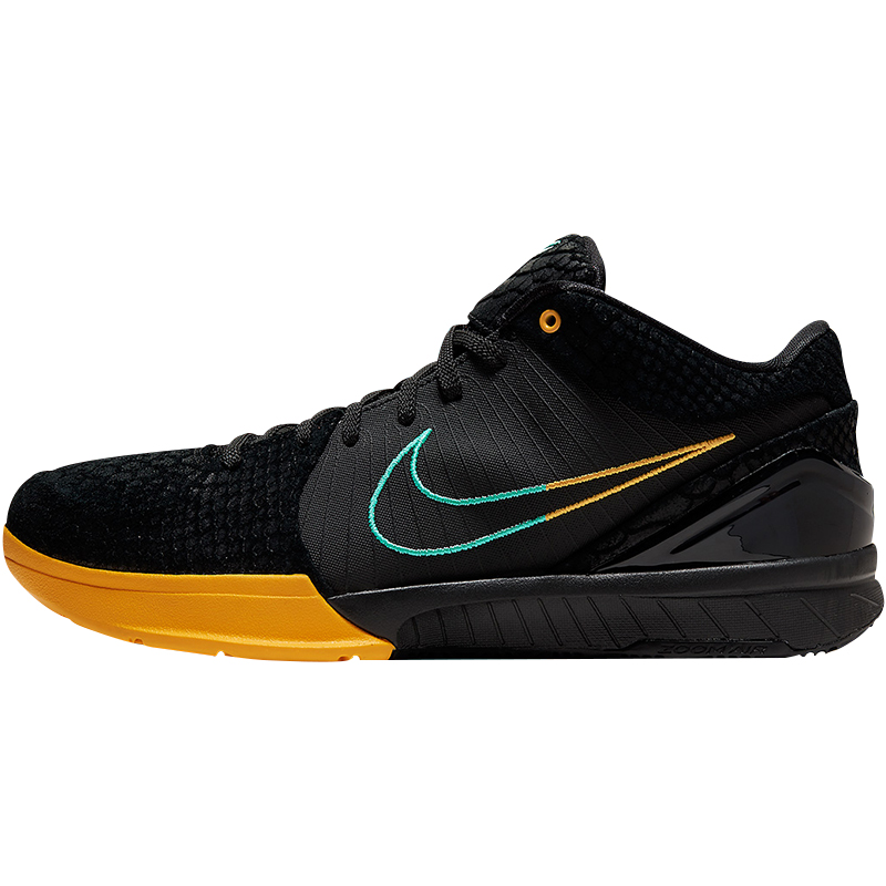 Nike Kobe 4 科比 ZK4 蛇鳞黑黄 涂鸦炫彩 CV3469-001 AV6339-002 - 图3