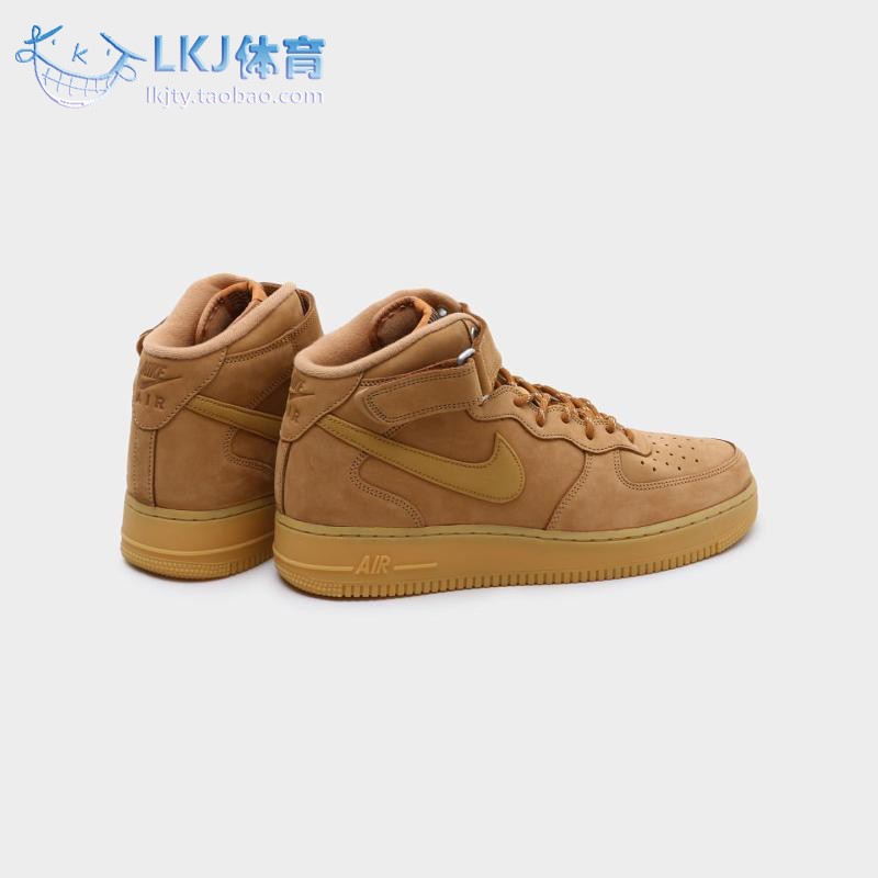 Nike Air Force 1 Mid AF1小麦中帮空军一号板鞋 DJ9158-200-图1