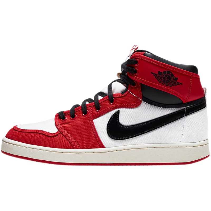 LKJ体育 Air Jordan 1 KO AJ1 芝加哥 黑白红 帆布 DA9089-100 - 图3