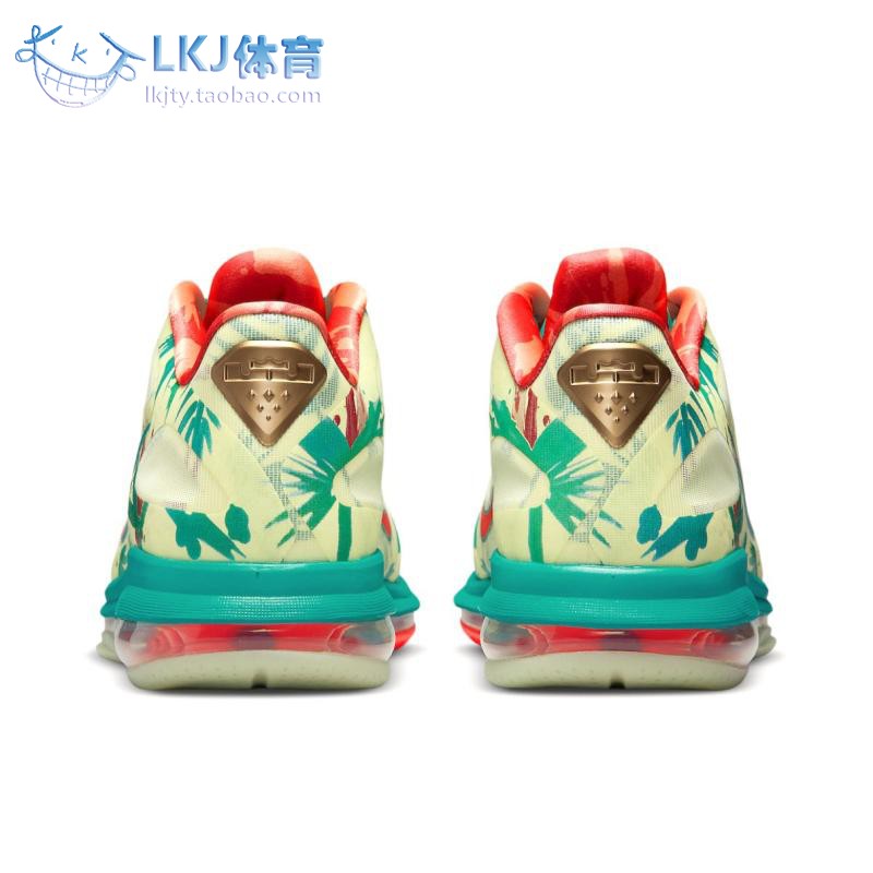 Nike LeBron 9 Low LBJ9 詹姆斯 黄柠檬茶 低帮篮球鞋 DO9355-300 - 图0