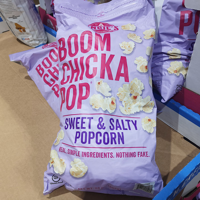 开市客代购 美国进口Boomchickapop Angie’s咸甜爆米花652克大袋 - 图2