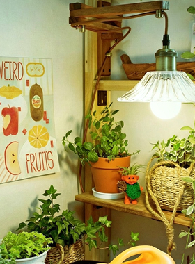ins风搞怪水果创意装饰画WEIRD FRUITS趣味插画个性厨房餐厅海报